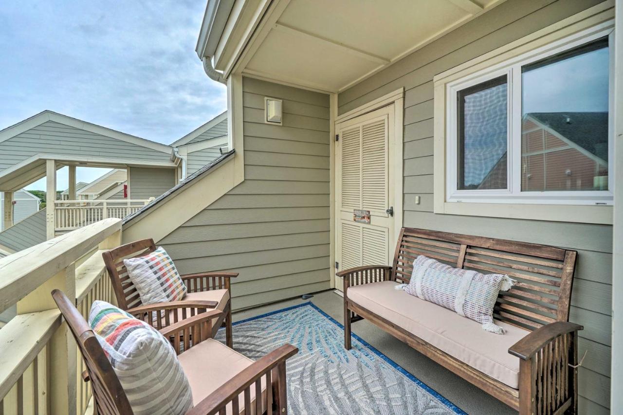 Beachfront Condo With Unobstructed Ocean Views! Oak Island Exterior photo
